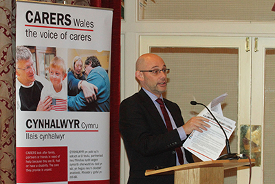Coverage of Carers Wales anual confrence
