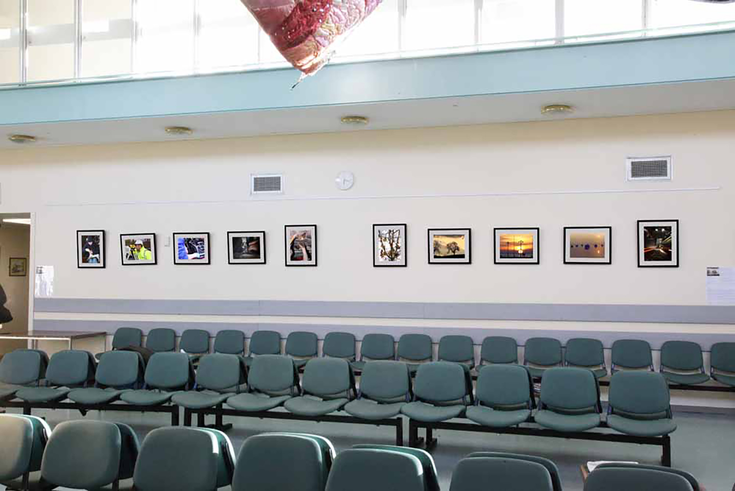 Philip Curnow's photography helping brighten up waiting area