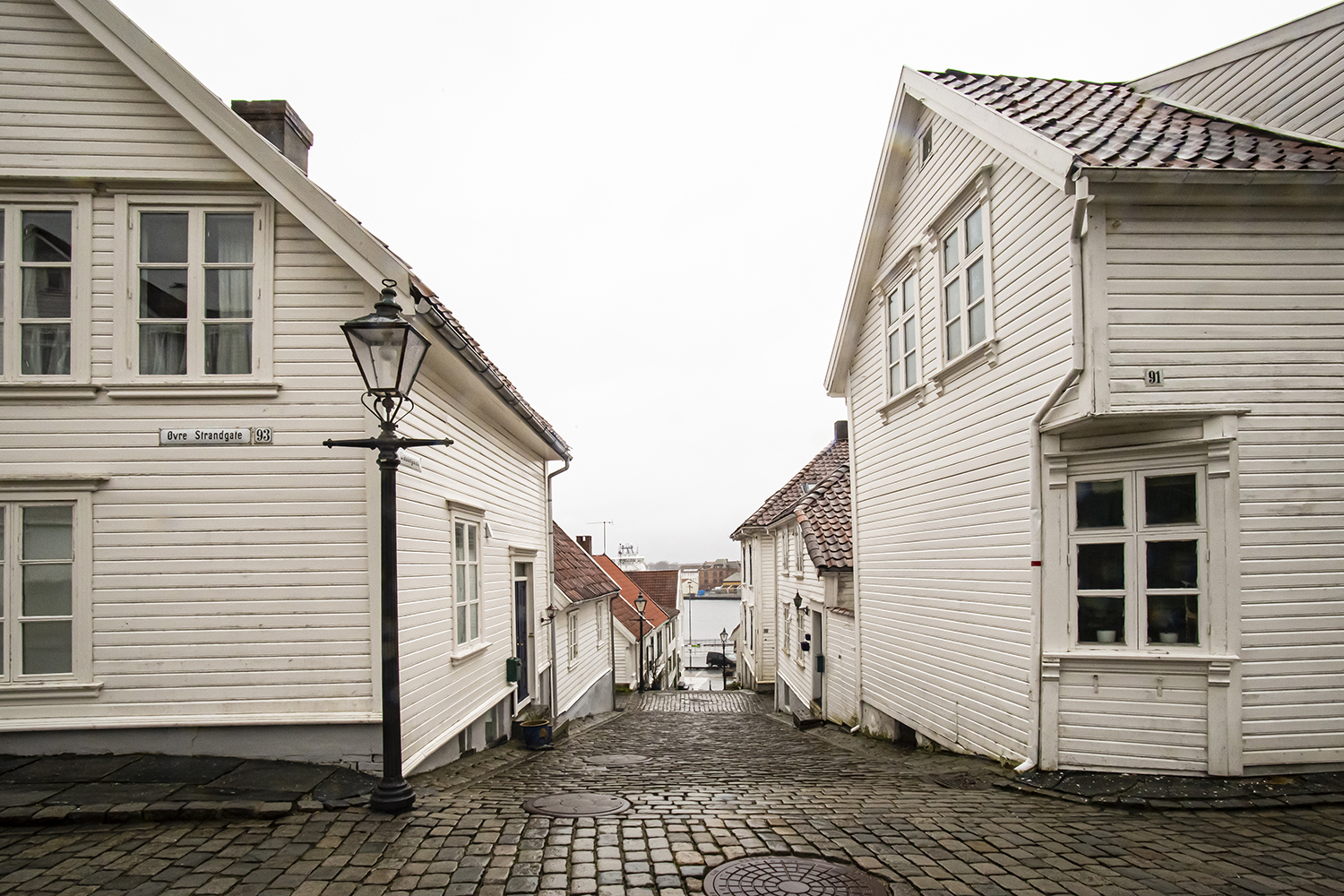 Stavanger, Old Town, Norway.