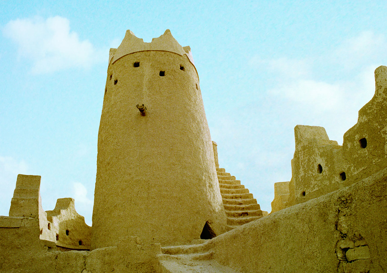Old "Mud-Brick" Fort, Diriyah, Riyadh, Saudi Arabia.  
